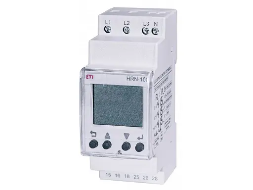 Relé napäťové HRN-100 3F 5VA 3M 2prep. s LCD displejom